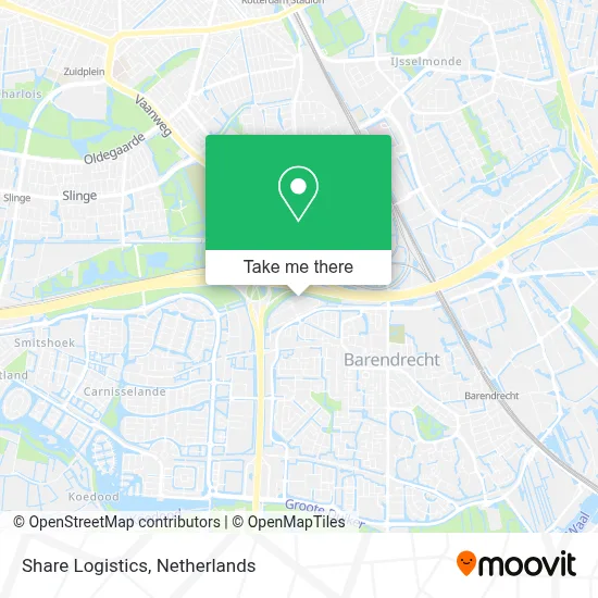 Share Logistics map