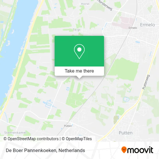 De Boer Pannenkoeken map