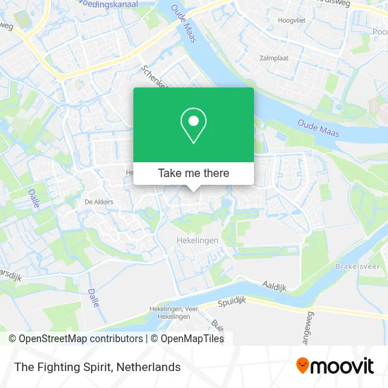 The Fighting Spirit map