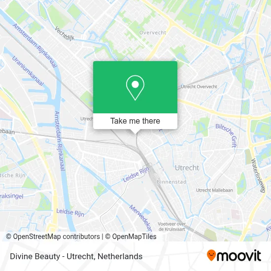 Divine Beauty - Utrecht map