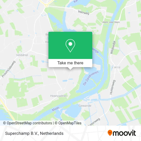 Superchamp B.V. map