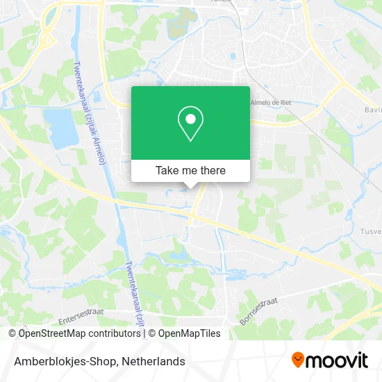 Amberblokjes-Shop map