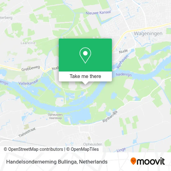 Handelsonderneming Bullinga map