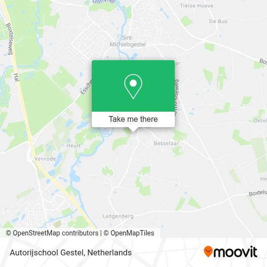 Autorijschool Gestel map