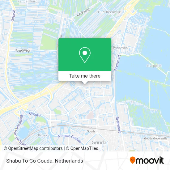 Shabu To Go Gouda map