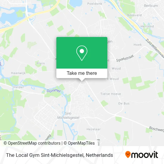 The Local Gym Sint-Michielsgestel map