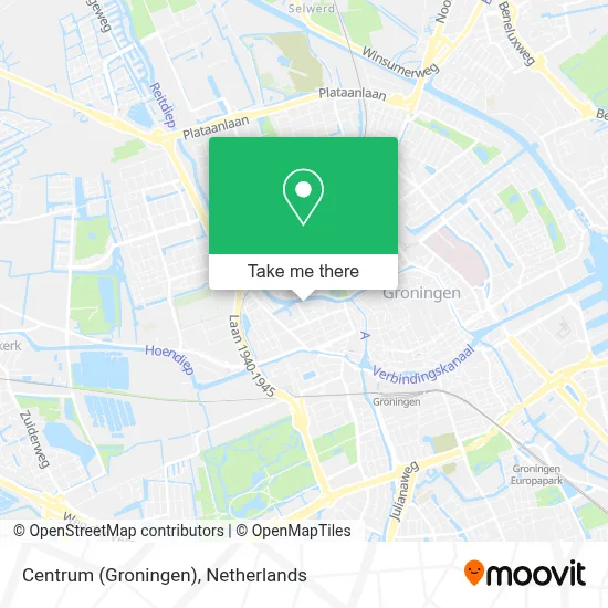 Centrum (Groningen) map