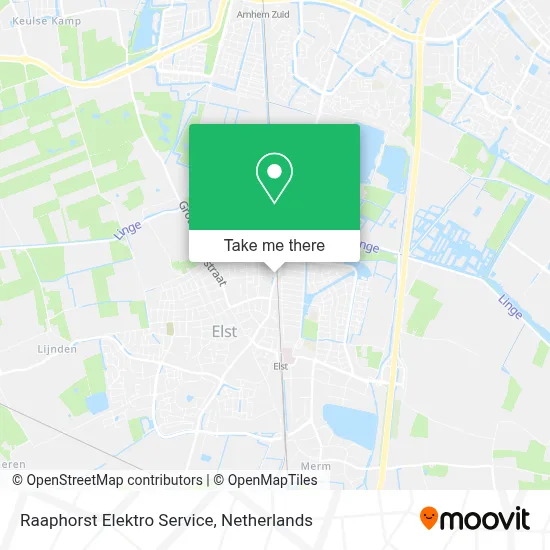 Raaphorst Elektro Service map