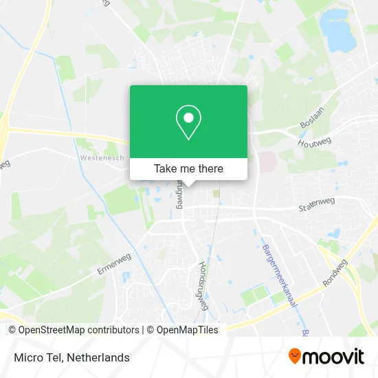 Micro Tel map