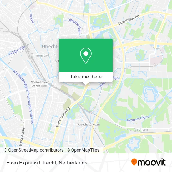 Esso Express Utrecht map