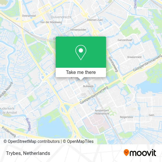 Trybes map