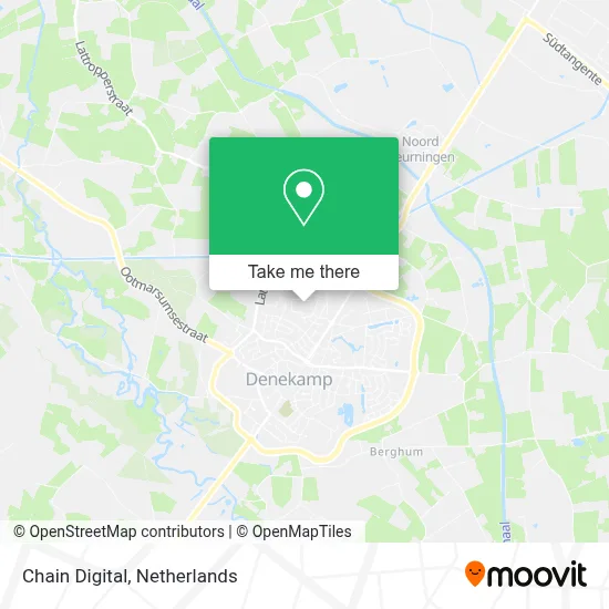 Chain Digital map