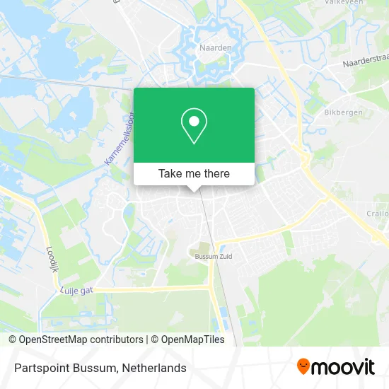 Partspoint Bussum map