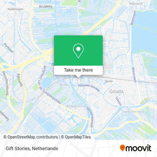 Gift Stories map