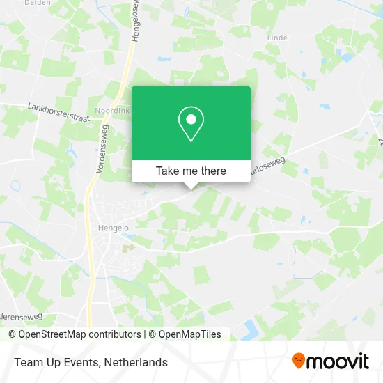 Team Up Events map