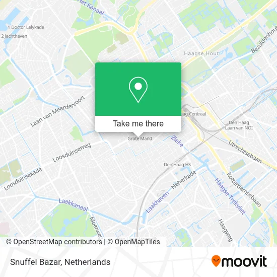 Snuffel Bazar map