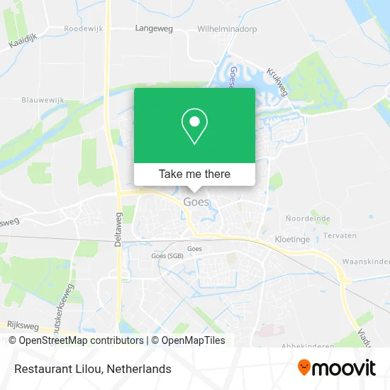 Restaurant Lilou map