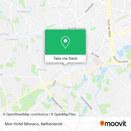 Mini Hotel Monaco map