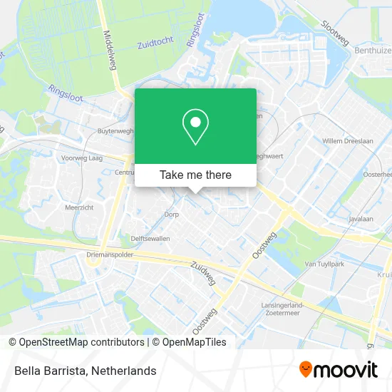 Bella Barrista map