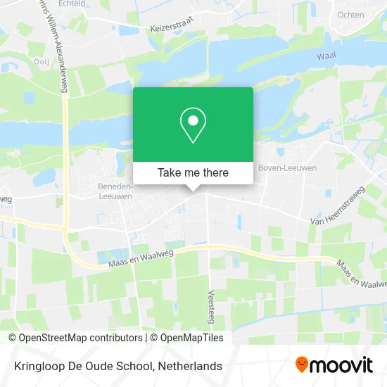 Kringloop De Oude School map
