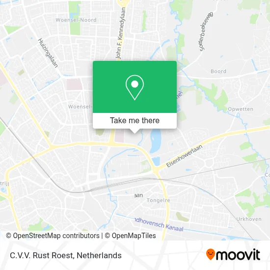 C.V.V. Rust Roest Karte