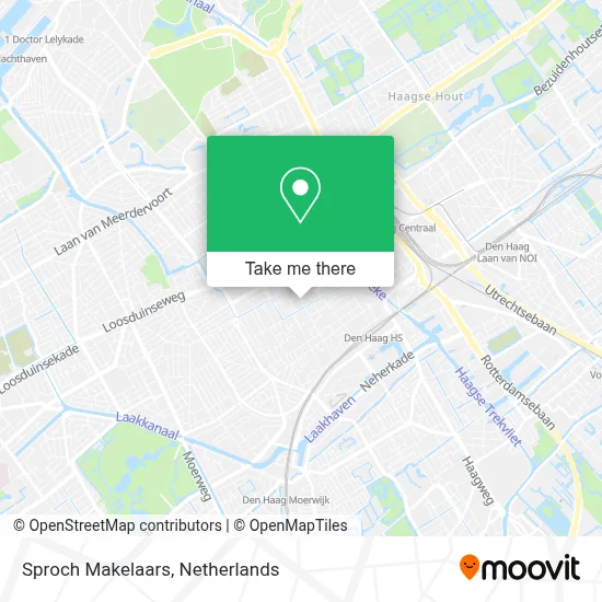 Sproch Makelaars Karte