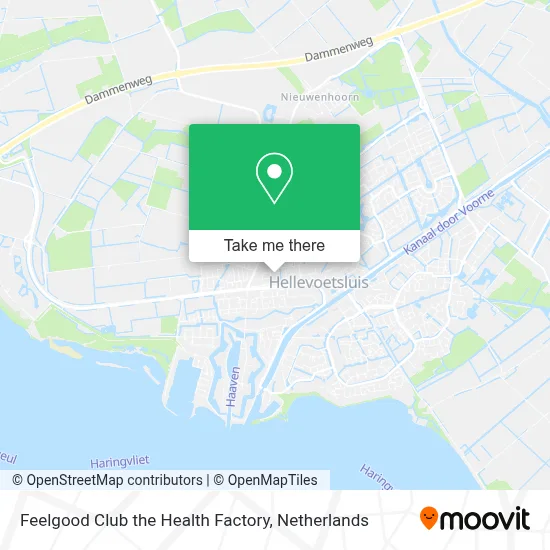 Feelgood Club the Health Factory map