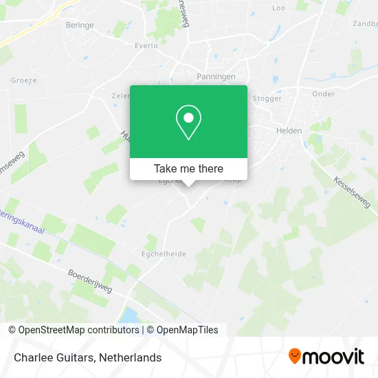 Charlee Guitars map