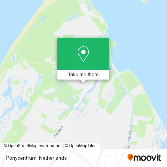 Ponycentrum map