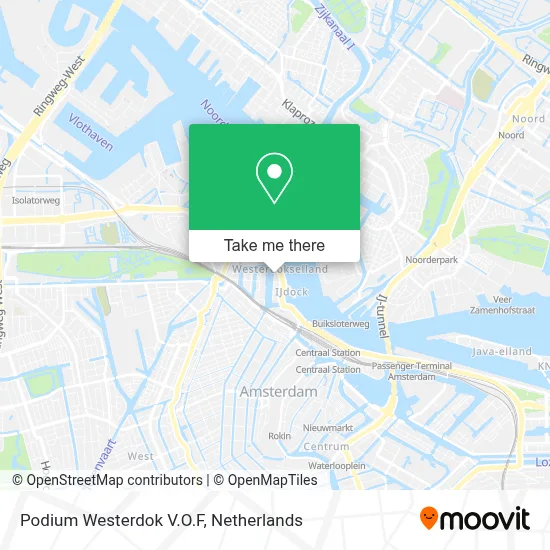 Podium Westerdok V.O.F map