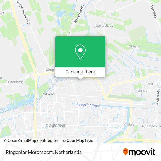 Ringenier Motorsport map