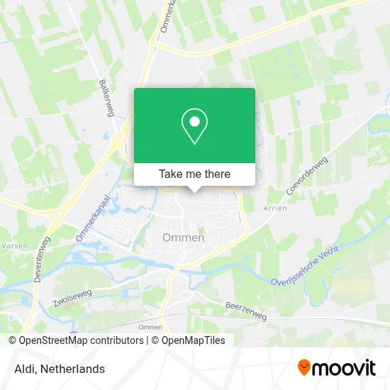 Aldi map