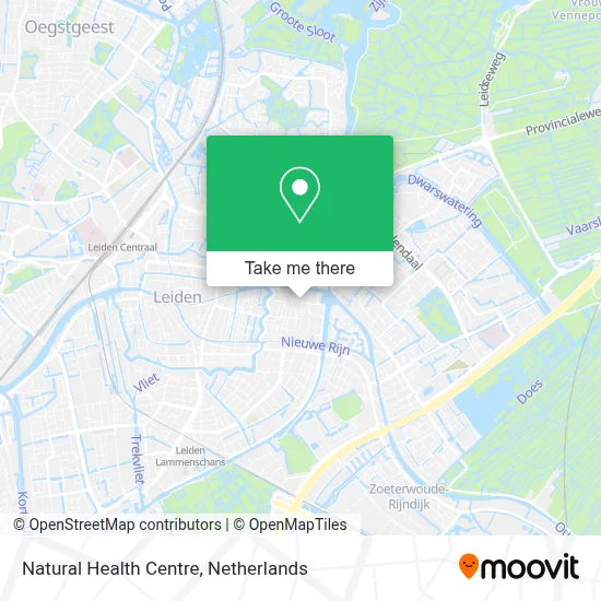 Natural Health Centre map