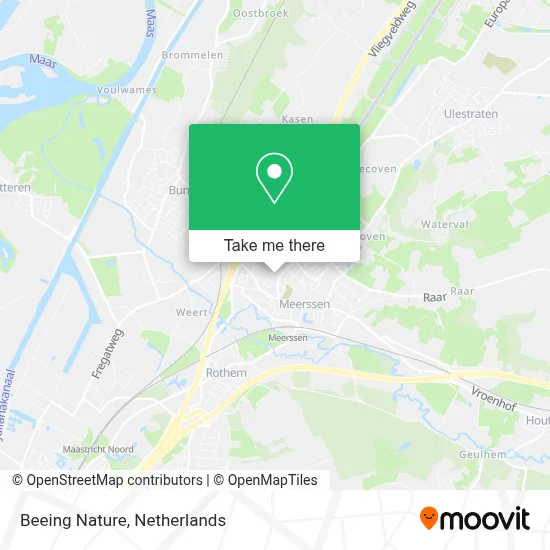 Beeing Nature map