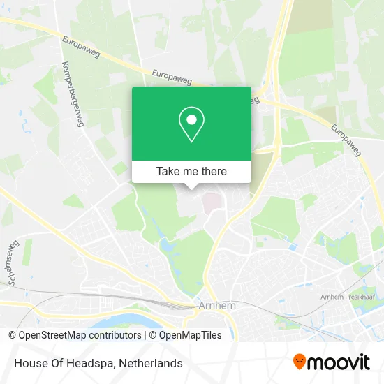 House Of Headspa map