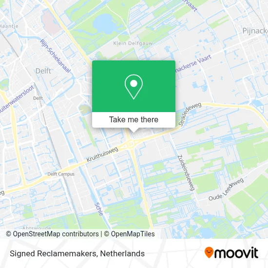 Signed Reclamemakers map