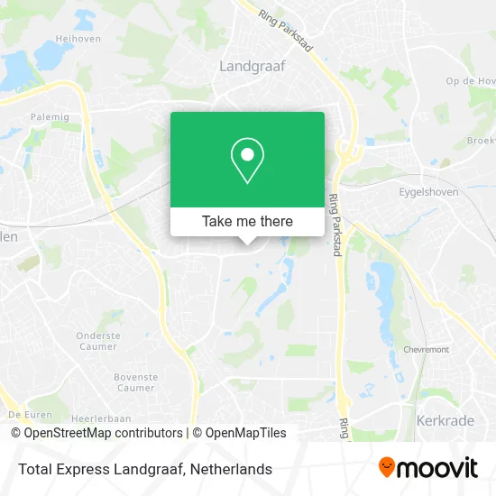 Total Express Landgraaf map