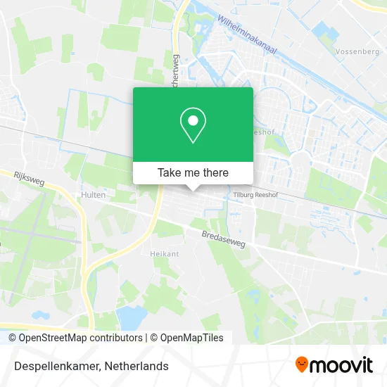 Despellenkamer map