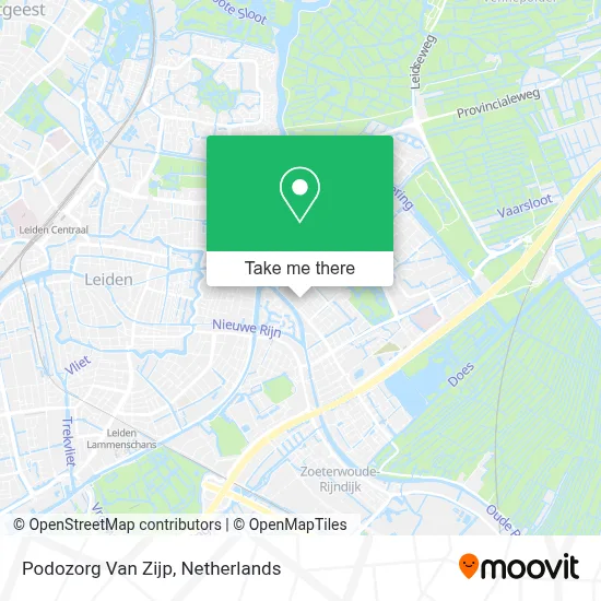 Podozorg Van Zijp map