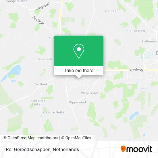 Rdl Gereedschappen map