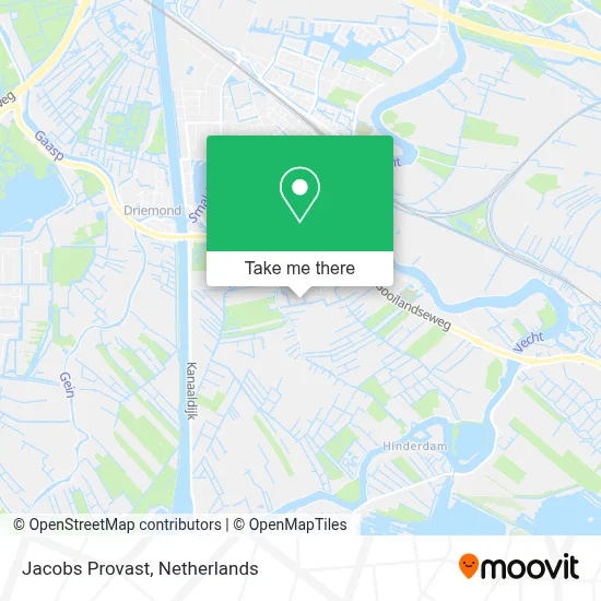 Jacobs Provast map