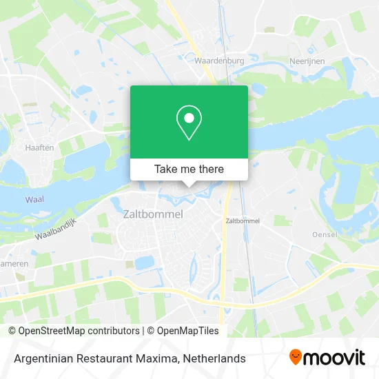Argentinian Restaurant Maxima map