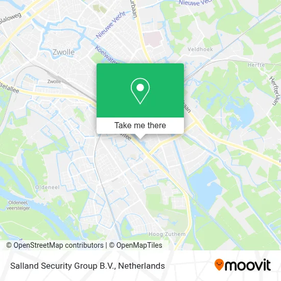Salland Security Group B.V. map