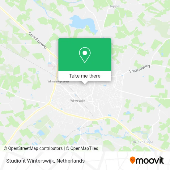 Studiofit Winterswijk map