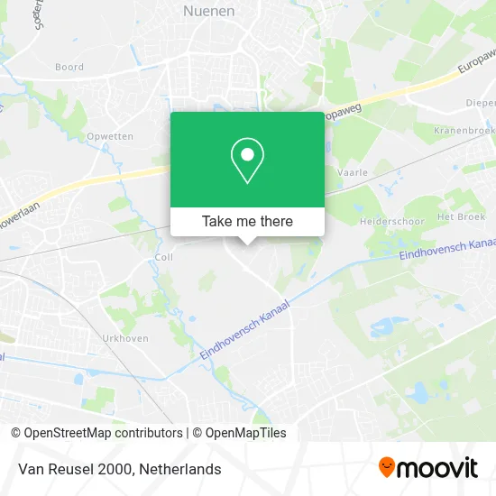 Van Reusel 2000 map