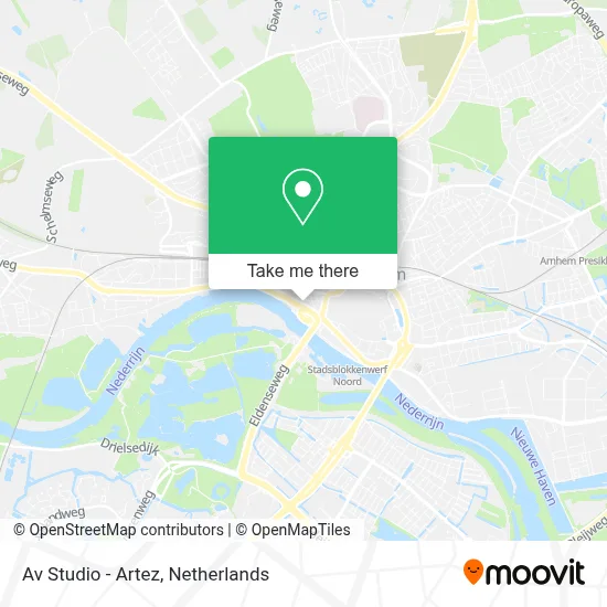 Av Studio - Artez map