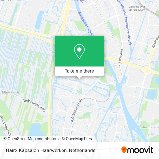 Hair2 Kapsalon Haarwerken map