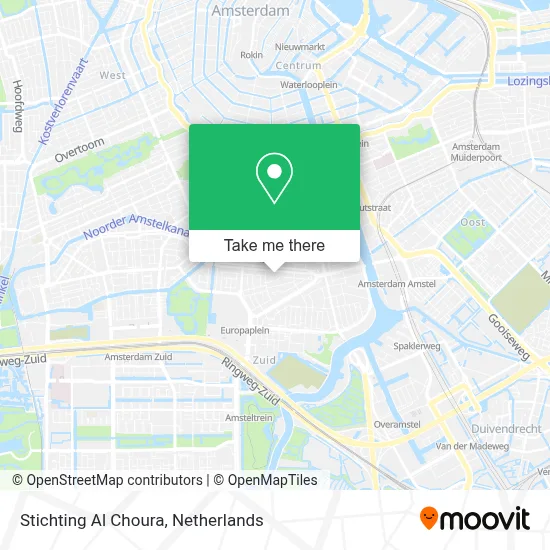 Stichting Al Choura map