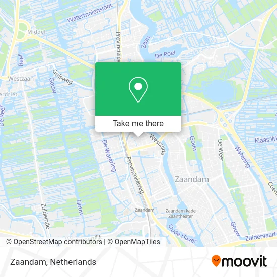 Zaandam map