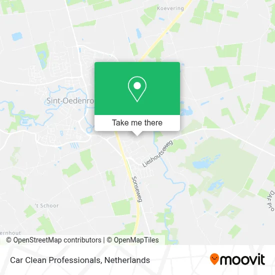 Car Clean Professionals map